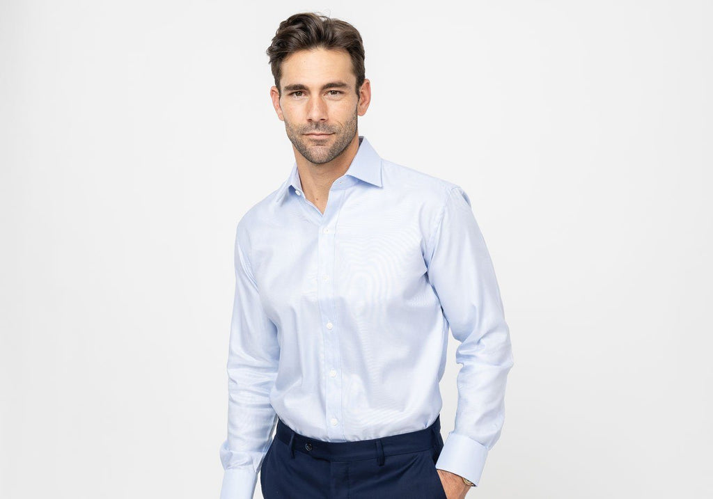The Blue Breaburn Oxford Dress Shirt Dress Shirt- Ledbury