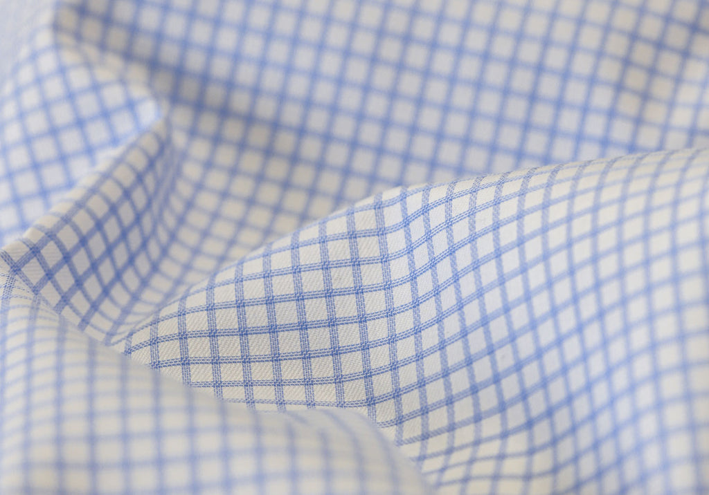 The Blue Windale Check Dress Shirt Dress Shirt- Ledbury