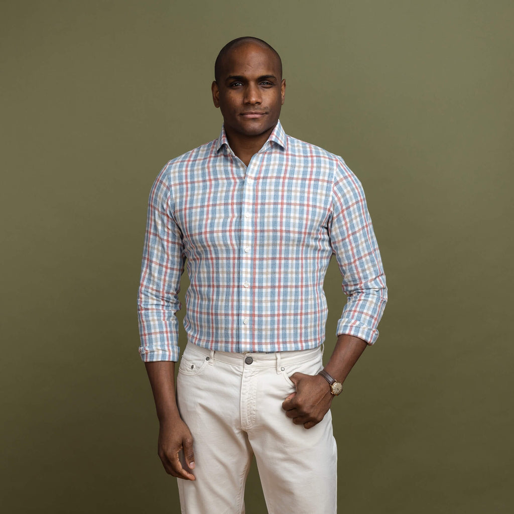 The Guava Boyne Check Casual Shirt Casual Shirt- Ledbury