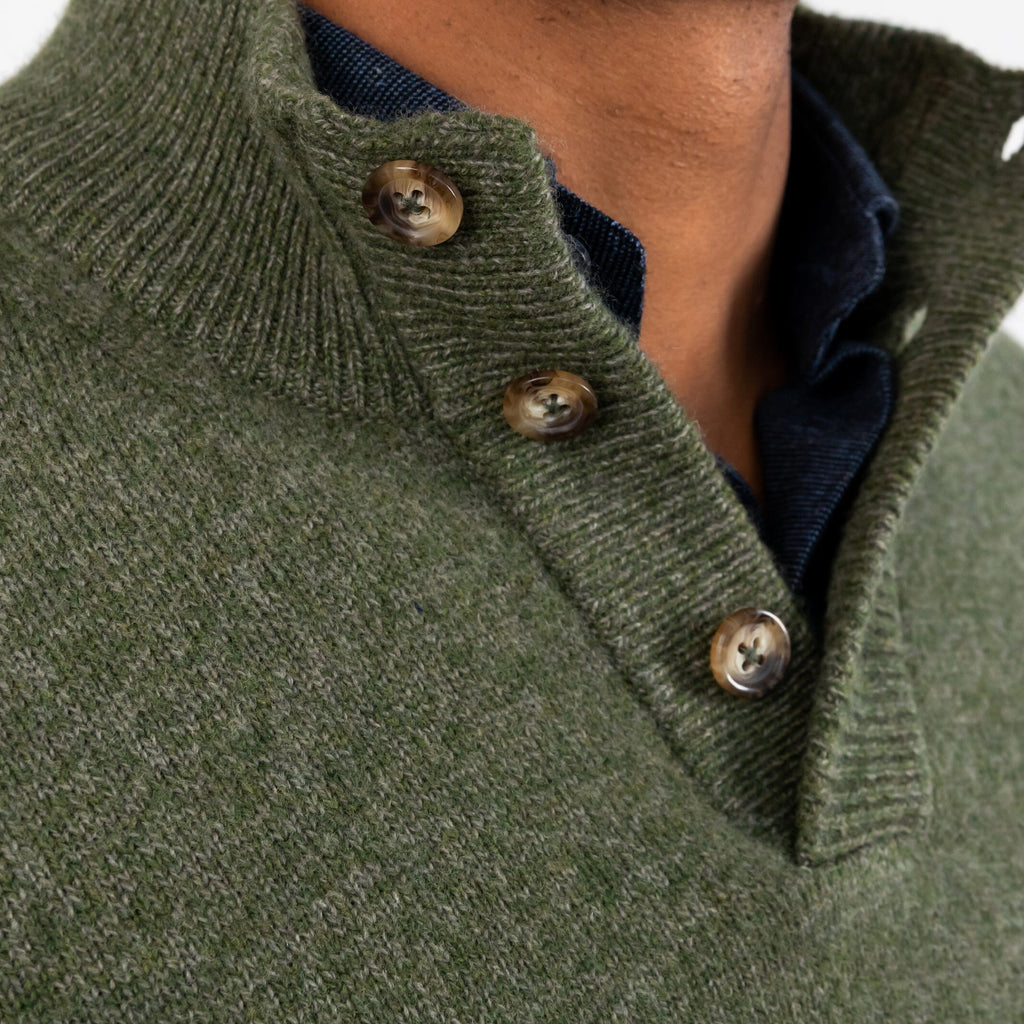 The Sage Brewer Mock Neck Sweater Sweater- Ledbury