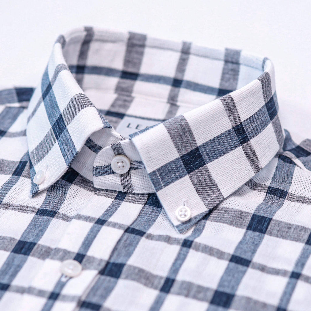 The Ivory Canterberry Check Casual Shirt Casual Shirt- Ledbury