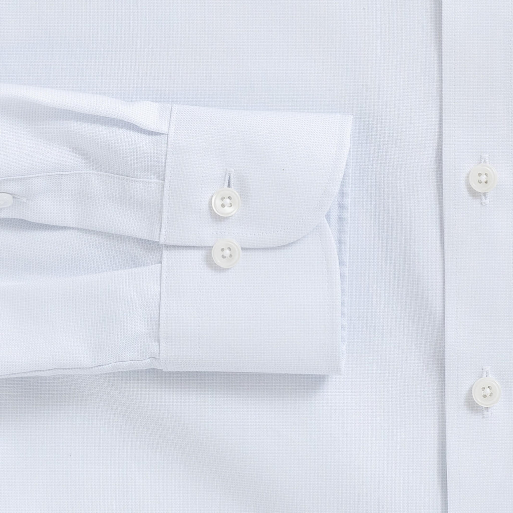 The White Carter Panama Oxford Custom Shirt Custom Dress Shirt- Ledbury