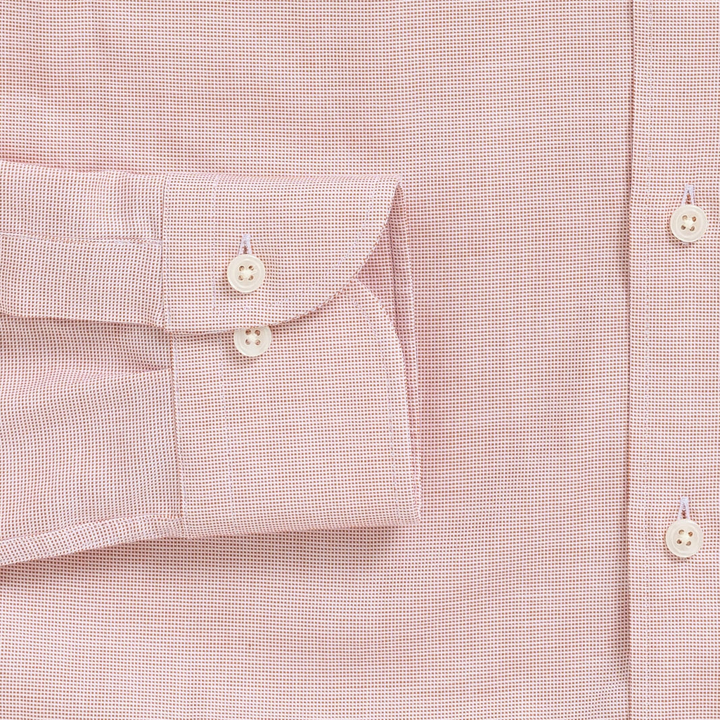 The Orange Carter Oxford Custom Shirt Custom Dress Shirt- Ledbury