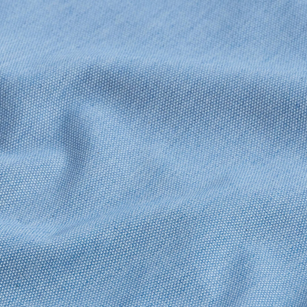 The Washed Indigo Chano Stretch Custom Shirt Custom Casual Shirt- Ledbury