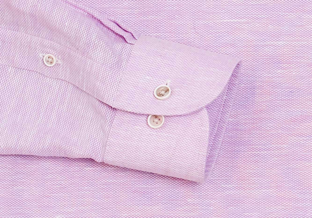 The Pale Pink Clevenger Cotton Linen Casual Shirt Casual Shirt- Ledbury