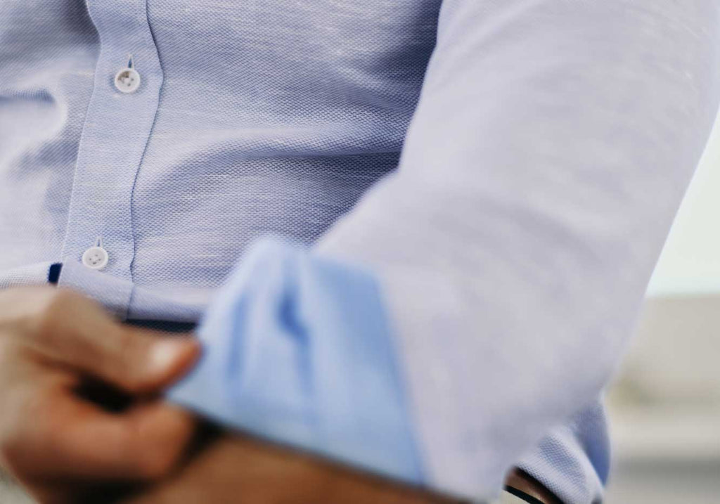 The Light Blue Clevenger Cotton Linen Casual Shirt Casual Shirt- Ledbury