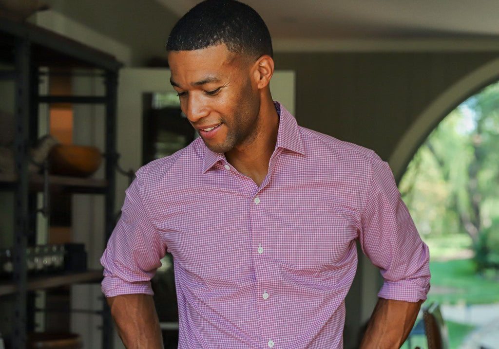 The Berry Coleford Check Dress Shirt Dress Shirt- Ledbury