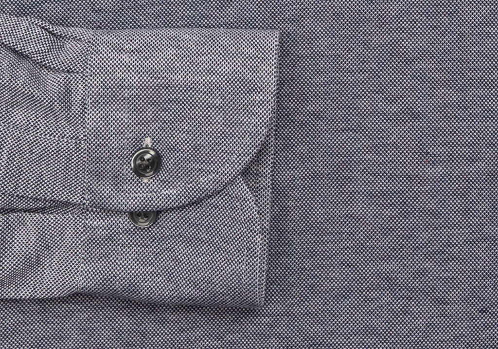 The Deming Birdseye Performance Knit Shirt Casual Shirt- Ledbury