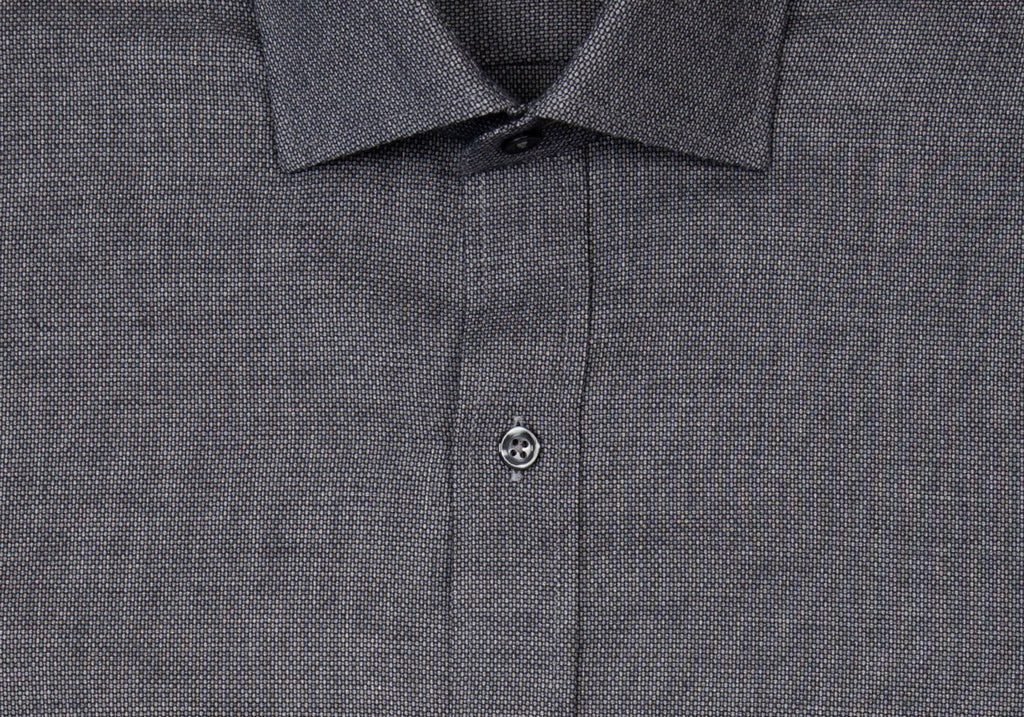 The Charcoal Heather Denbigh Luxe Oxford Casual Shirt Casual Shirt- Ledbury