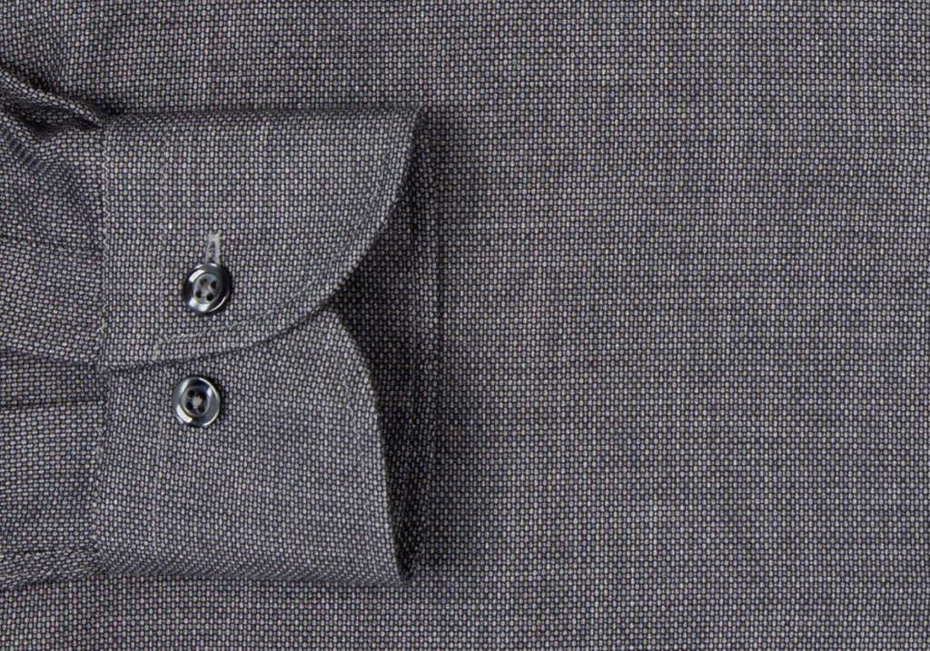 The Charcoal Heather Denbigh Luxe Oxford Casual Shirt Casual Shirt- Ledbury