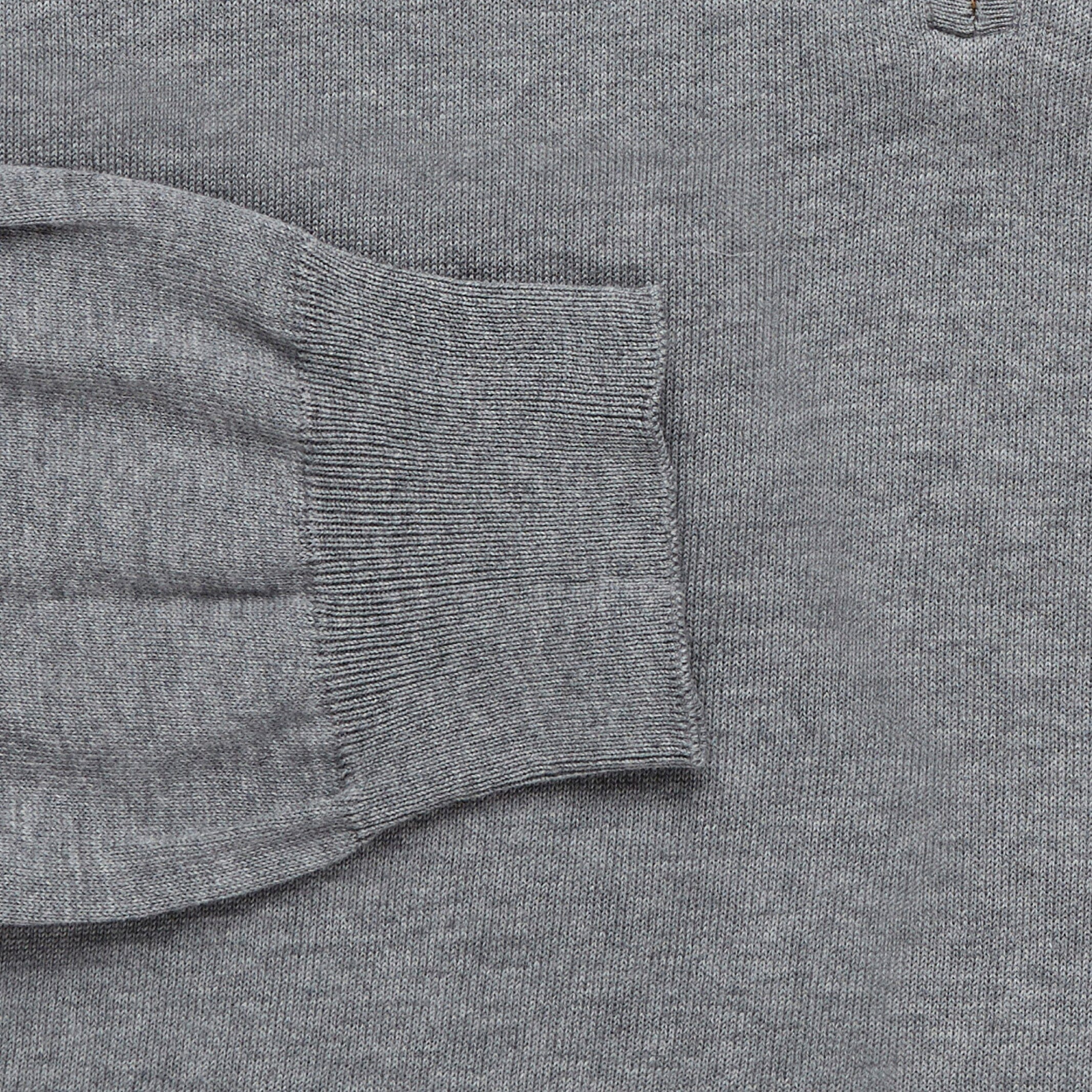 The Light Grey Heather Easterley Half-Zip Sweater – Ledbury