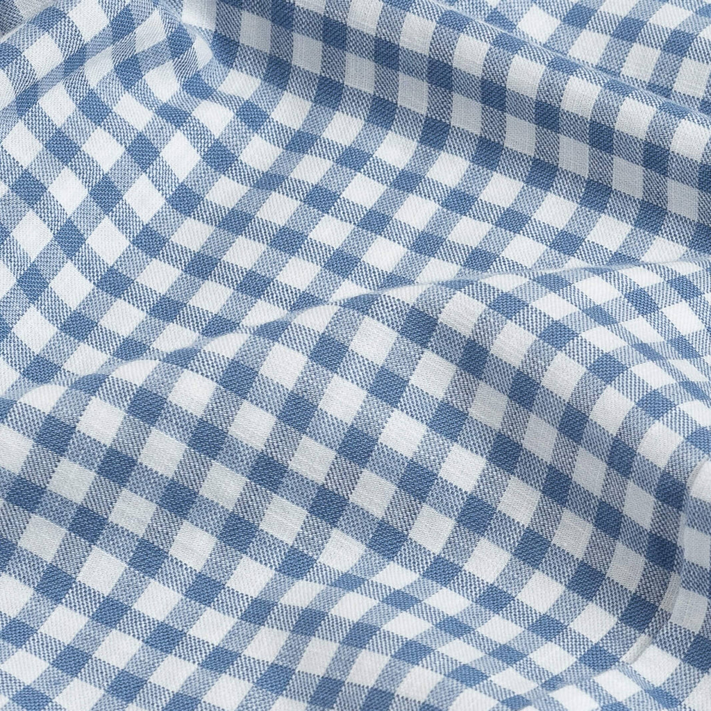 The Light Blue Farwell Gingham Casual Shirt Casual Shirt- Ledbury