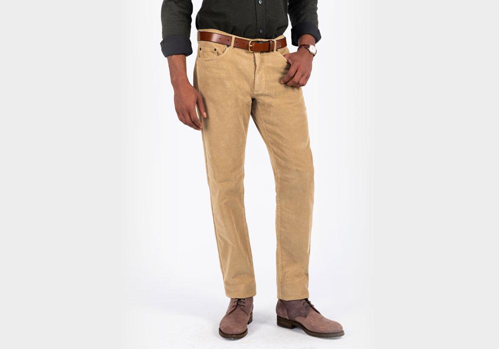 The Sand Franklin 5-Pocket Corduroy Pant Pant- Ledbury