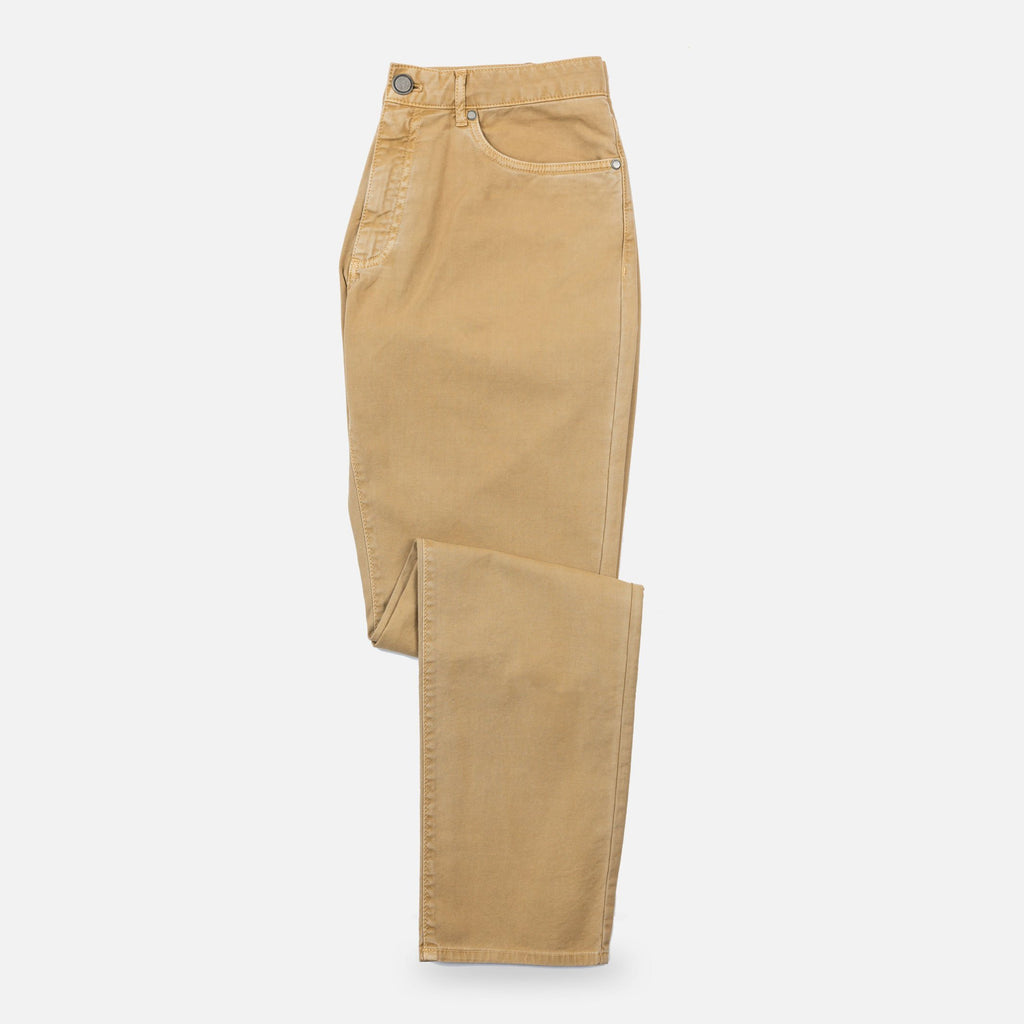 The Sand Franklin 5 Pocket Washed Twill Pant Pant- Ledbury