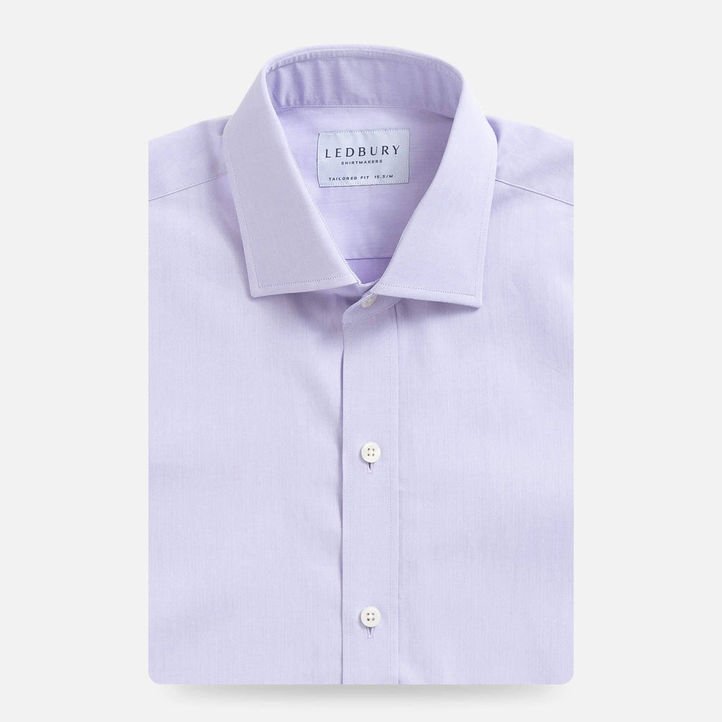 The Lavender Fredrick Twill Dress Shirt Dress Shirt- Ledbury