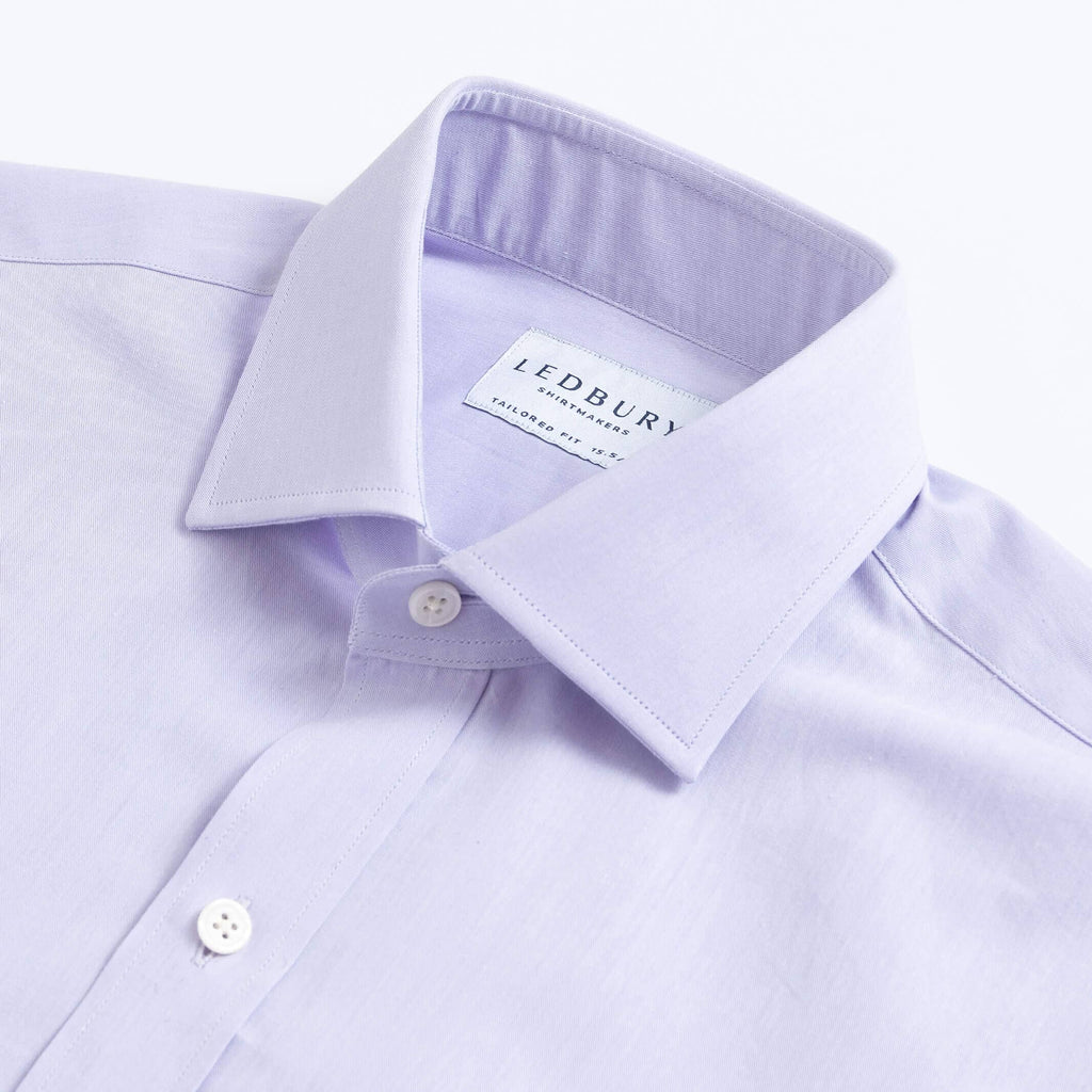 The Lavender Fredrick Twill Dress Shirt Dress Shirt- Ledbury