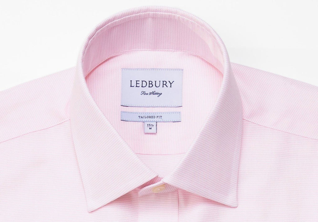 The Pink Freeman Oxford Dress Shirt Dress Shirt- Ledbury