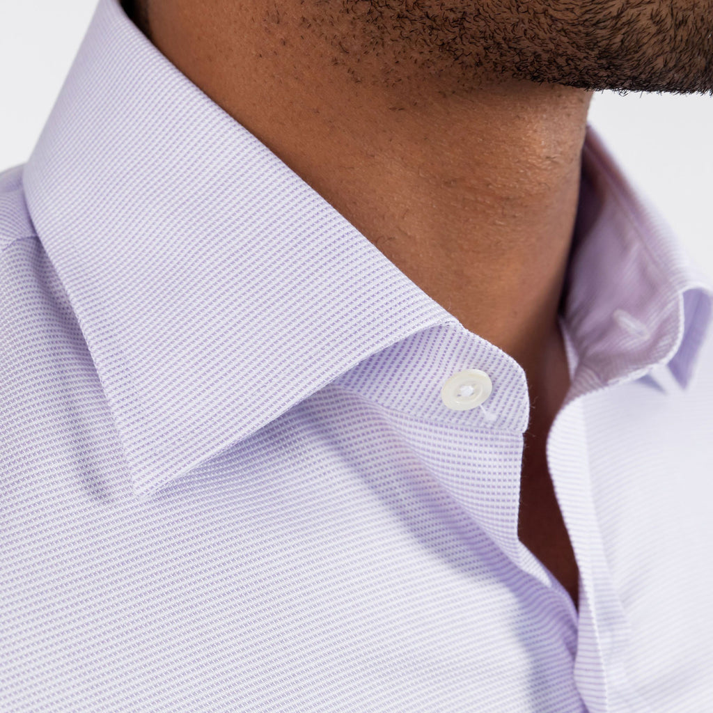 The Lavender Freeman Oxford Dress Shirt Dress Shirt- Ledbury