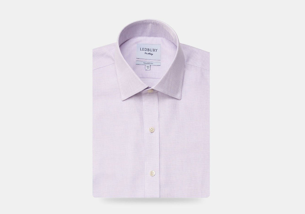 The Lavender Freeman Oxford Dress Shirt Dress Shirt- Ledbury