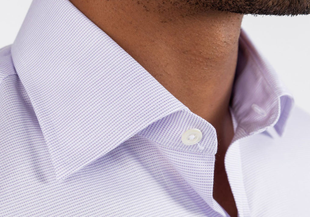 The Lavender Freeman Oxford Dress Shirt Dress Shirt- Ledbury