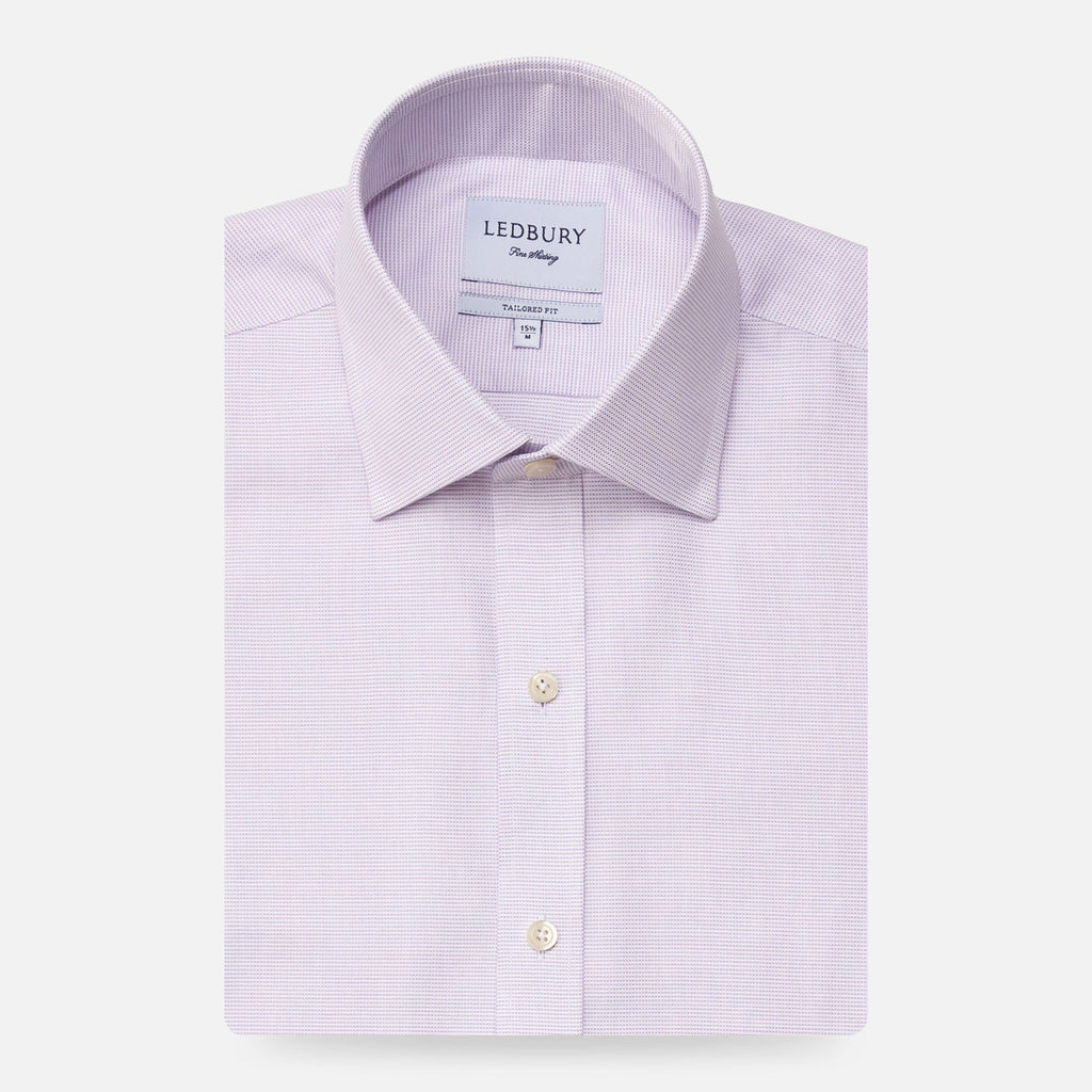 The Lavender Freeman Oxford Dress Shirt Dress Shirt- Ledbury