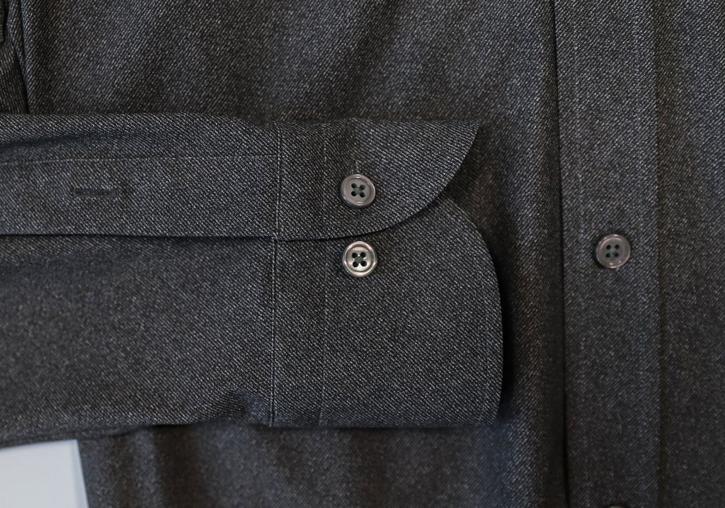 The Charcoal Heather Fulton Performance Casual Shirt Casual Shirt- Ledbury