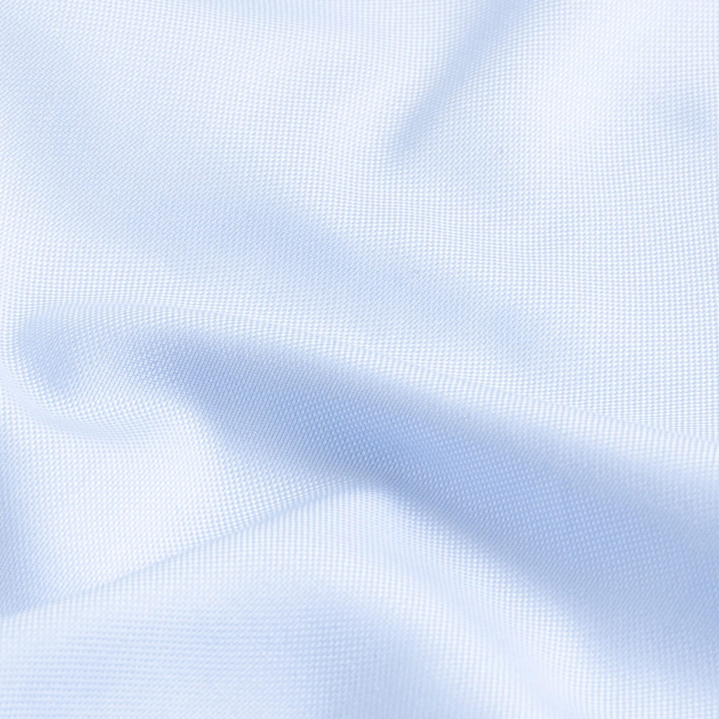 The Light Blue George Royal Oxford Custom Shirt Custom Dress Shirt- Ledbury