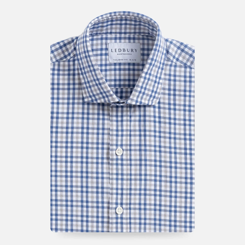 The Blue Ginby Twill Soft Shirt Dress Shirt- Ledbury