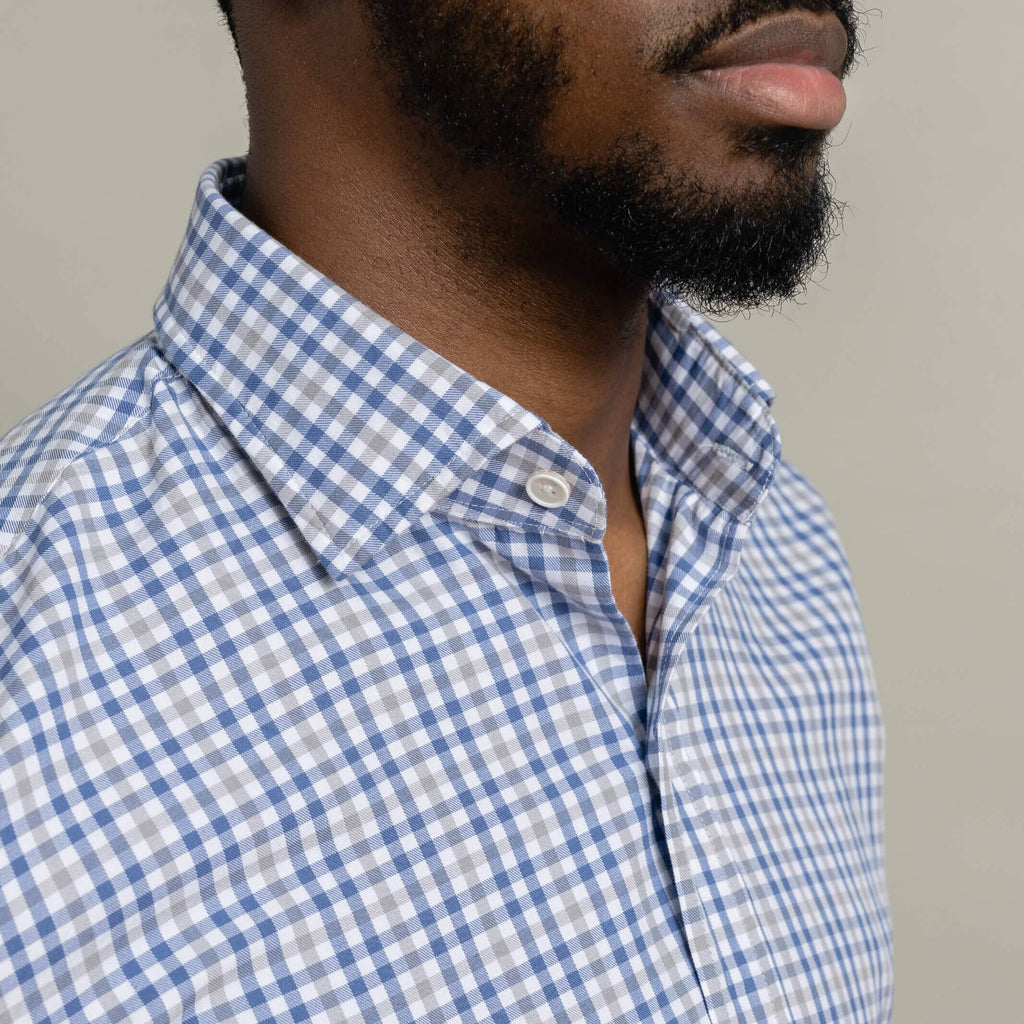 The Blue Ginby Twill Soft Shirt Dress Shirt- Ledbury