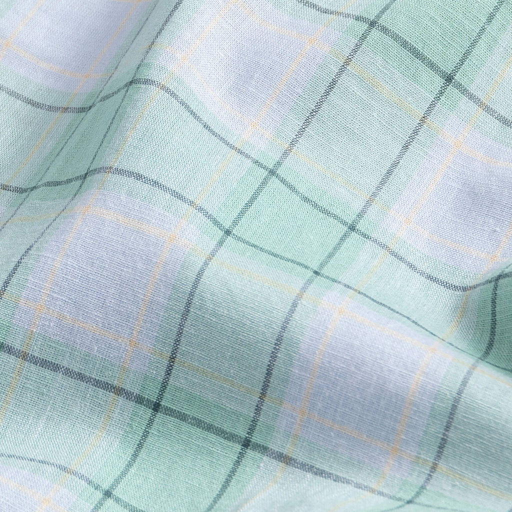 The Seafoam Granby Check Casual Shirt Casual Shirt- Ledbury