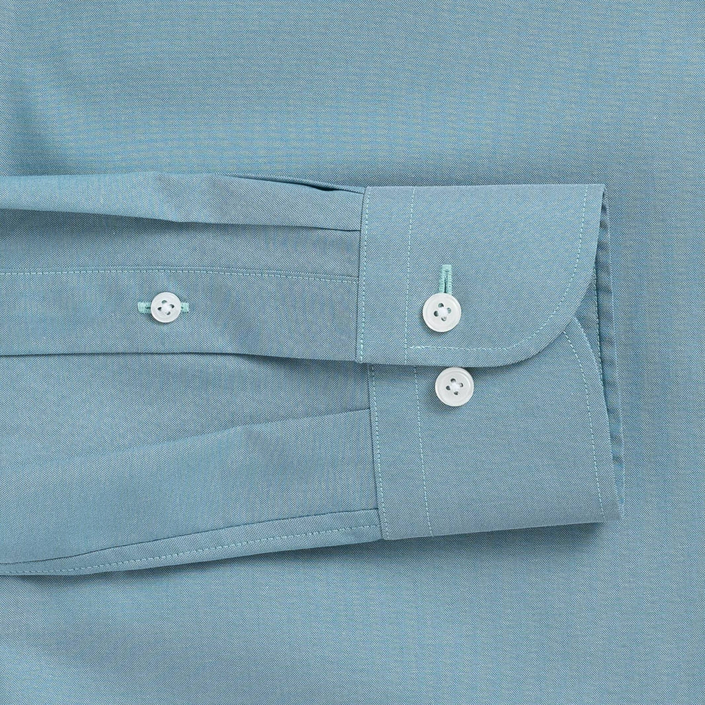 The Sage Harrison Pinpoint Oxford Custom Shirt Custom Dress Shirt- Ledbury