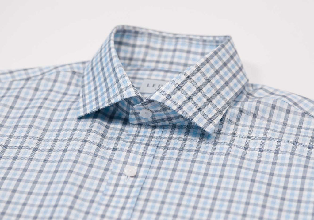 The Huxley Tattersall Dress Shirt Dress Shirt- Ledbury