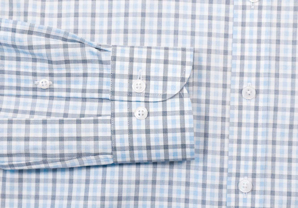 The Huxley Tattersall Dress Shirt Dress Shirt- Ledbury