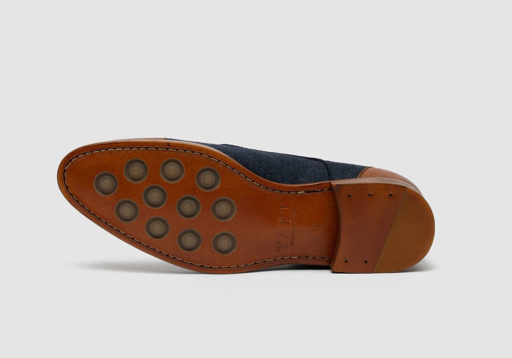 TAFT Navy Jack Shoe Footwear- Ledbury