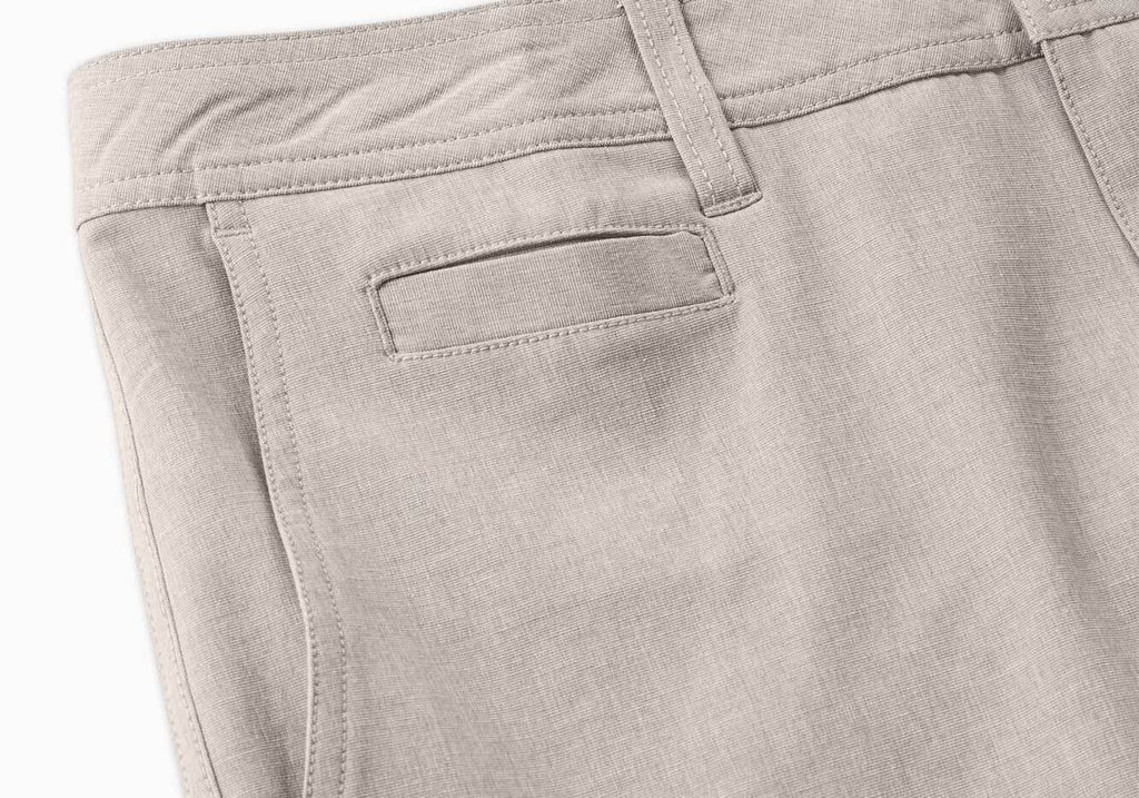 Linksoul Khaki Solid Boardwalker Short Shorts- Ledbury