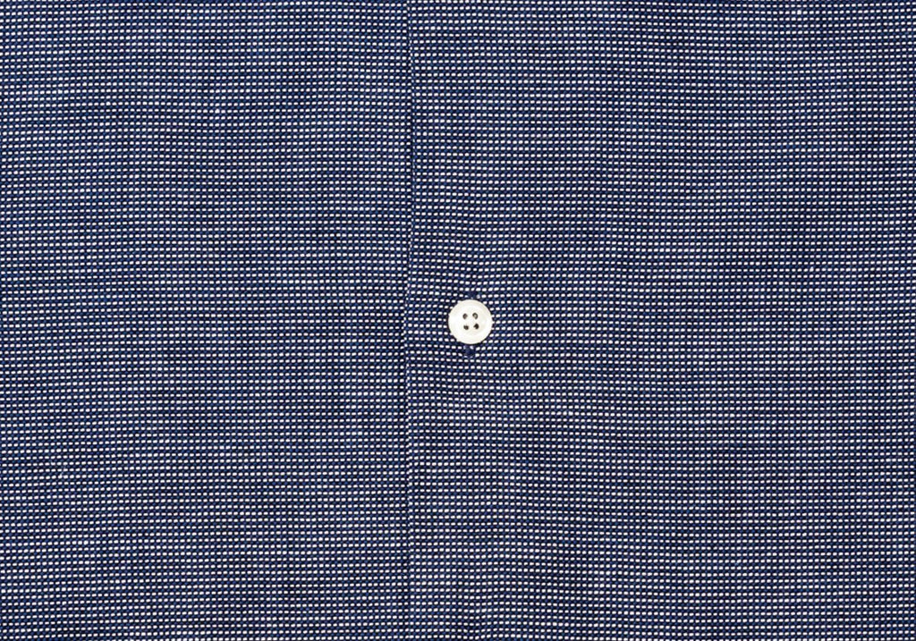 The Navy Kirby Dot Casual Shirt Casual Shirt- Ledbury