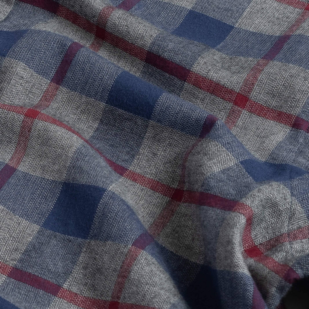The Grey Lamont Plaid Casual Shirt Casual Shirt- Ledbury