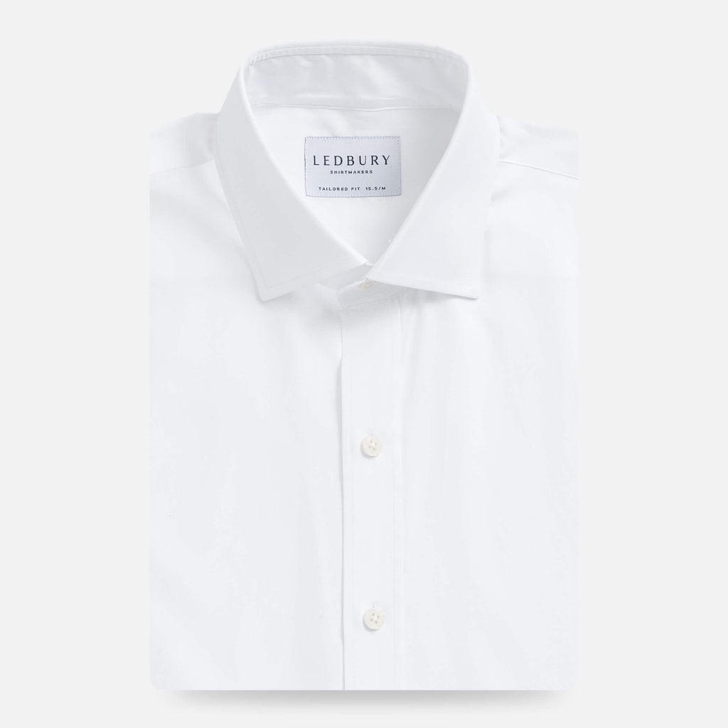 The White Lyons Poplin Dress Shirt Dress Shirt- Ledbury