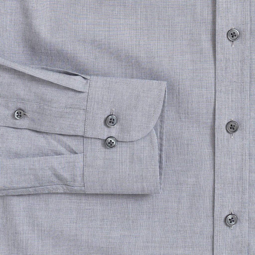 The Light Grey Marne Custom Shirt Custom Dress Shirt- Ledbury