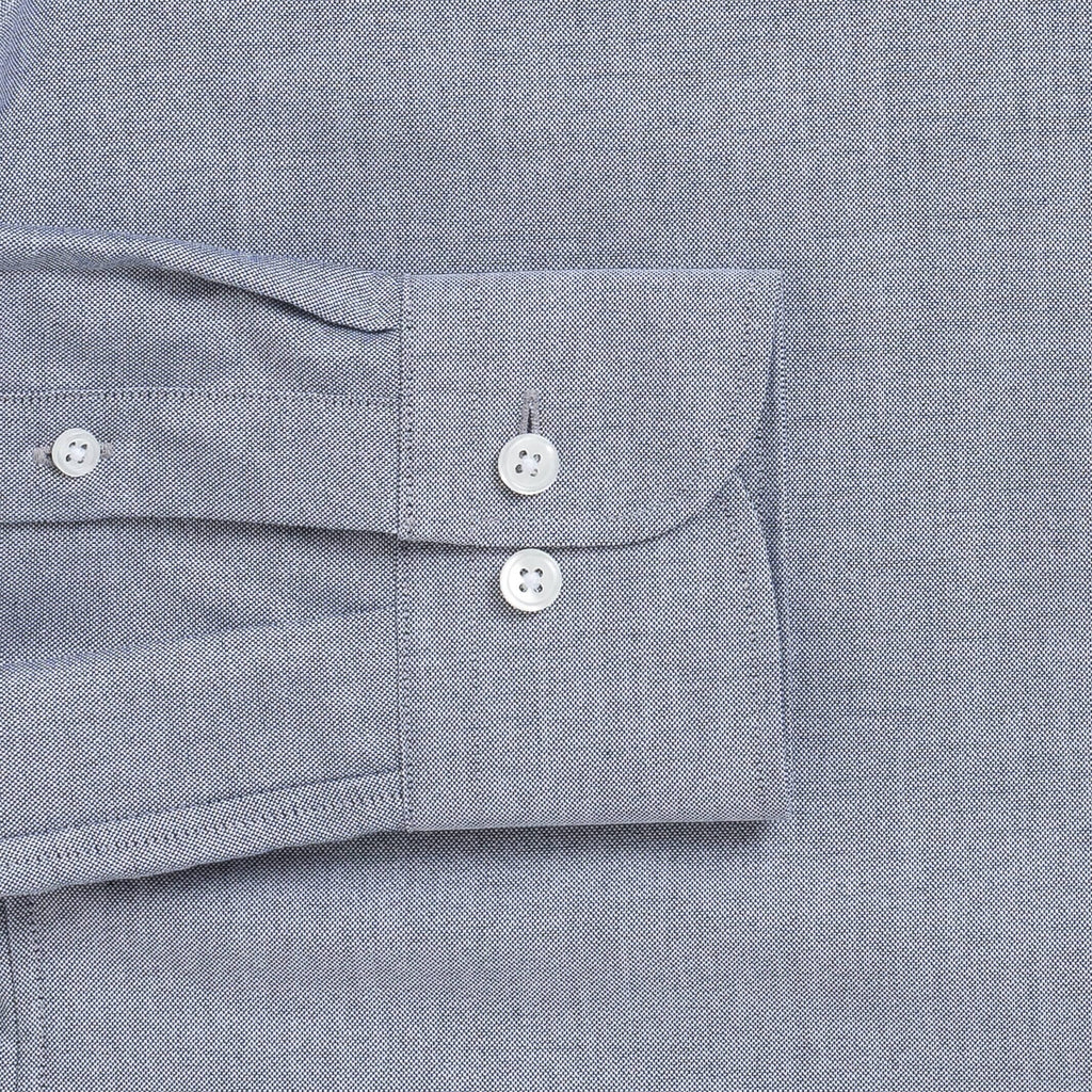 The Grey Mayfield Oxford Custom Shirt Custom Dress Shirt- Ledbury