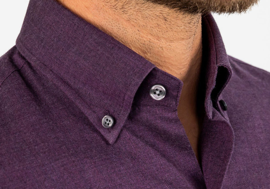 The Plum Morris Brushed Casual Shirt Casual Shirt- Ledbury