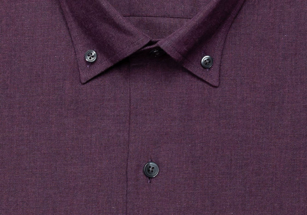 The Plum Morris Brushed Casual Shirt Casual Shirt- Ledbury