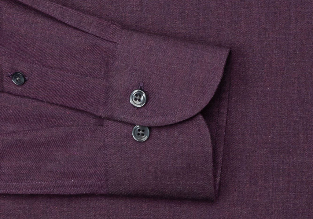 The Plum Morris Brushed Casual Shirt Casual Shirt- Ledbury