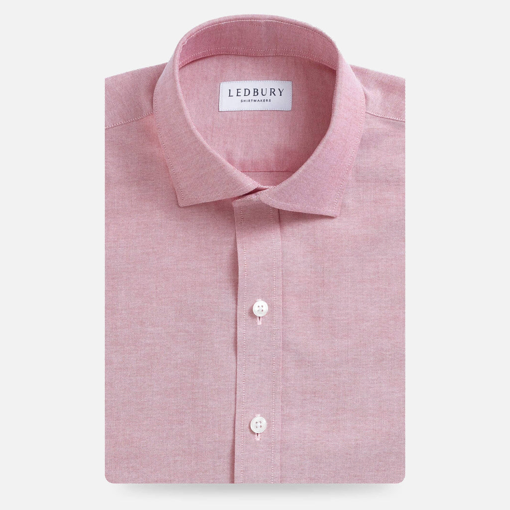 The Red Morrison Oxford Custom Shirt Custom Casual Shirt- Ledbury