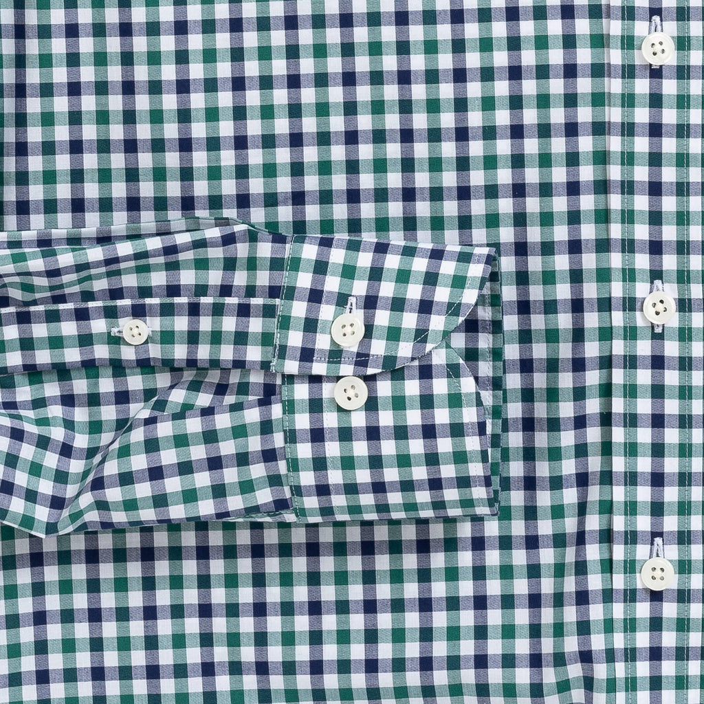 The Green Oakwood Check Dress Shirt Dress Shirt- Ledbury