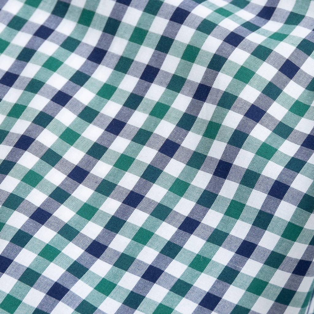 The Green Oakwood Check Dress Shirt Dress Shirt- Ledbury