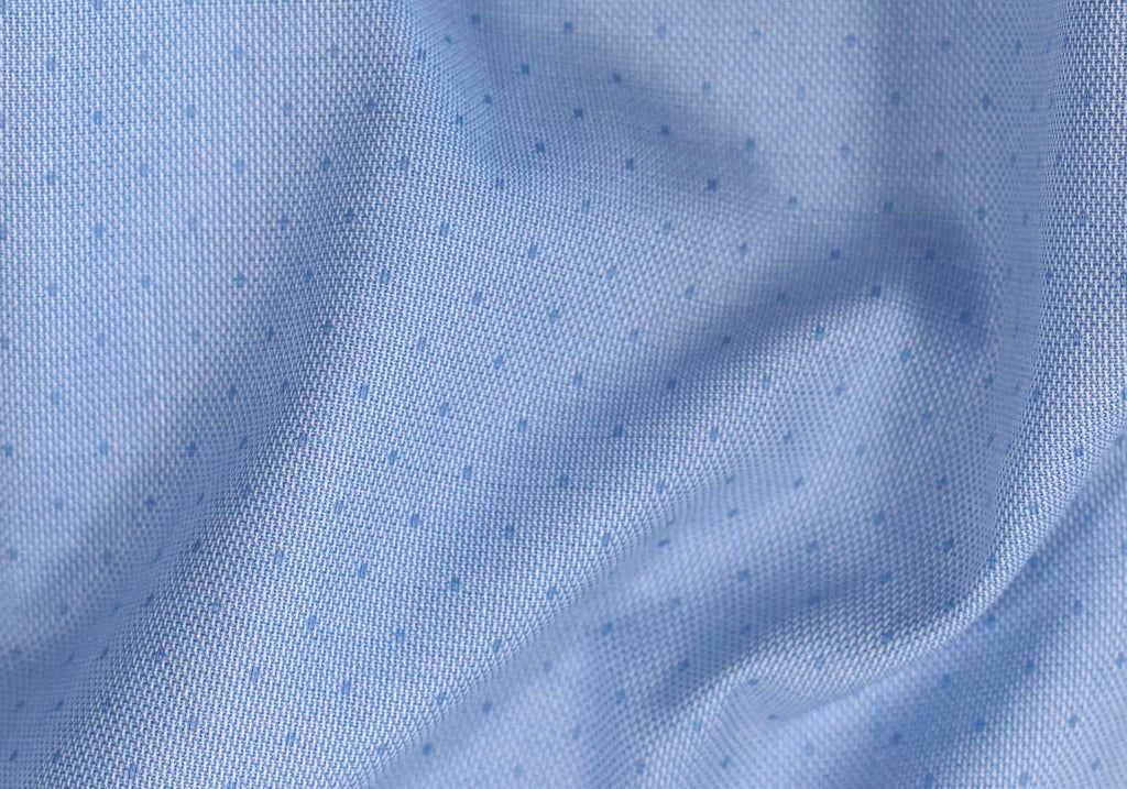 The Light Blue Otto Dot Dress Shirt Dress Shirt- Ledbury
