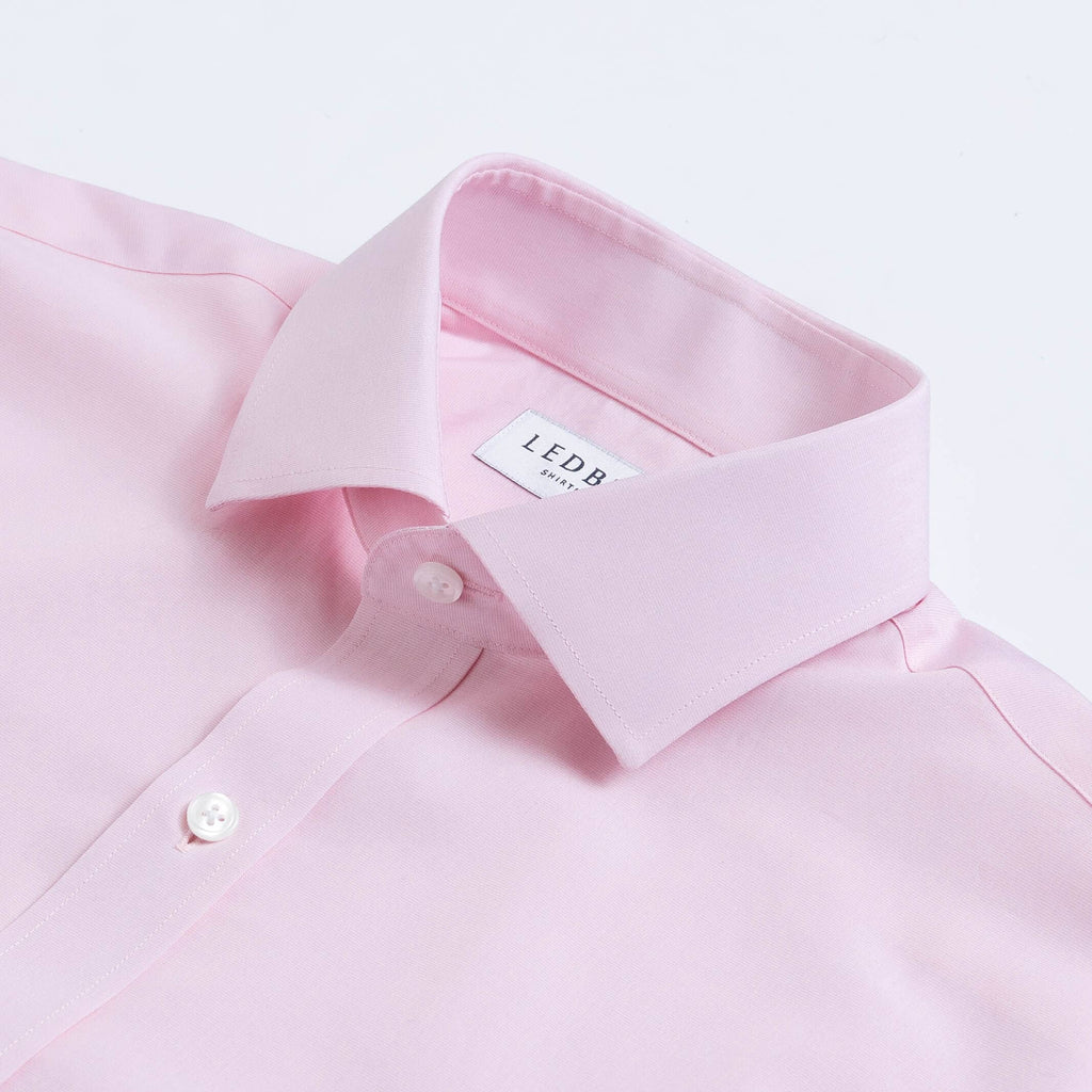 The Pink Pearce End on End Custom Shirt Custom Dress Shirt- Ledbury