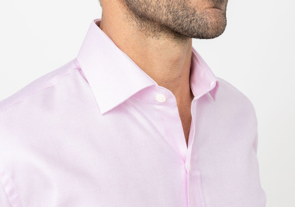 The Pink Breaburn Oxford Dress Shirt Dress Shirt- Ledbury