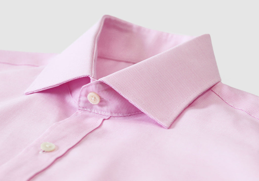 The Pink Breaburn Oxford Dress Shirt Dress Shirt- Ledbury